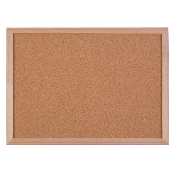 Crestline Products Wood Framed Cork Board, 18" x 24" 17102